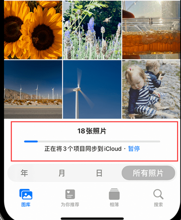 瓮安苹果手机服务如何解决iPhone照片无法同步到 'iCloud 照片'